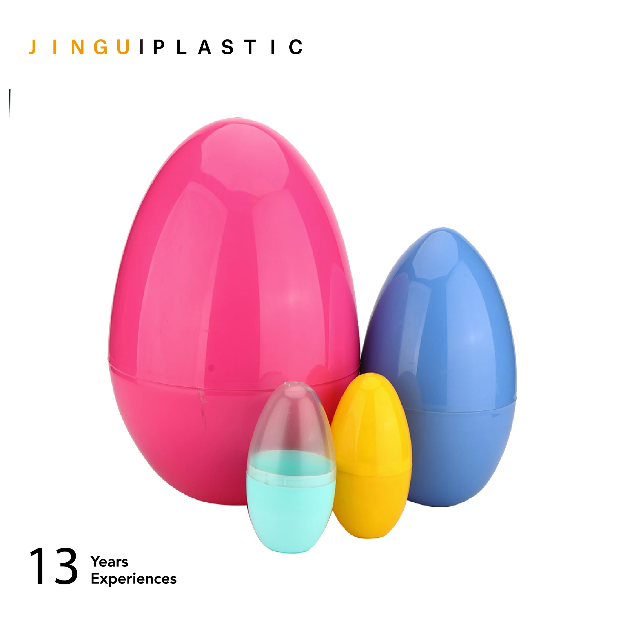 
jumbo giant plastic easter eggs 