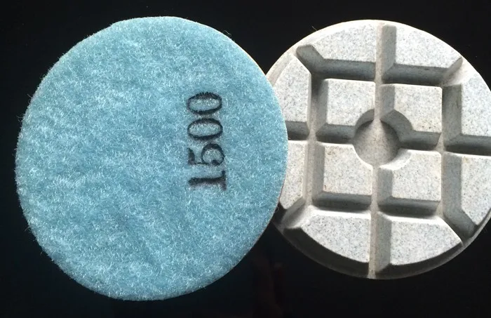 marble resin bond pad diamantada polimento concrete floor