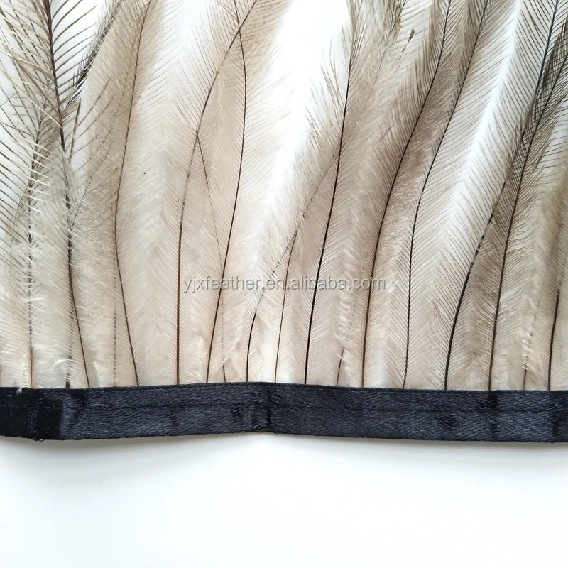 Emu Feather Trim Buy Emu Feathers,Emu,Feather Fabric Lace Product on