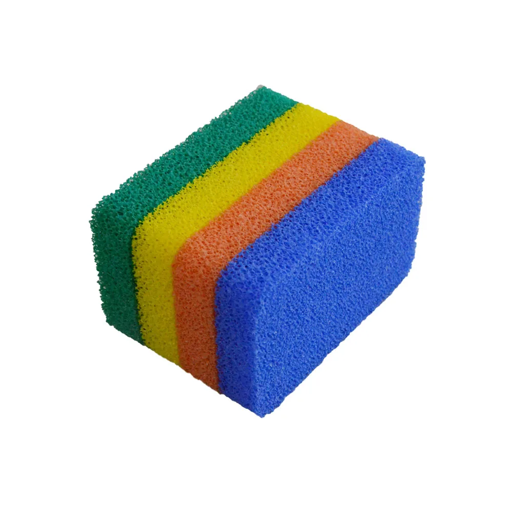 

2021 Amazon Hot Selling Scrubber Silicone Sponge Household Product For Kitchen, Bule/yellow/orange/green/etc