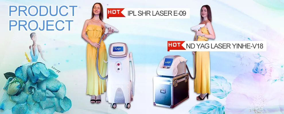 3 en 1 Laser multifuncion Elight IPL RF ND Yag, maquina OPT SHR IPL equipo de belleza