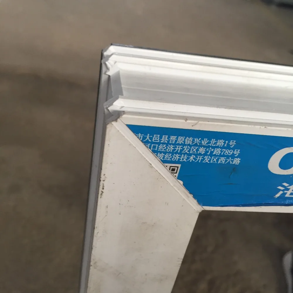 
UPVC window making machine CNC corner cleaning machine 