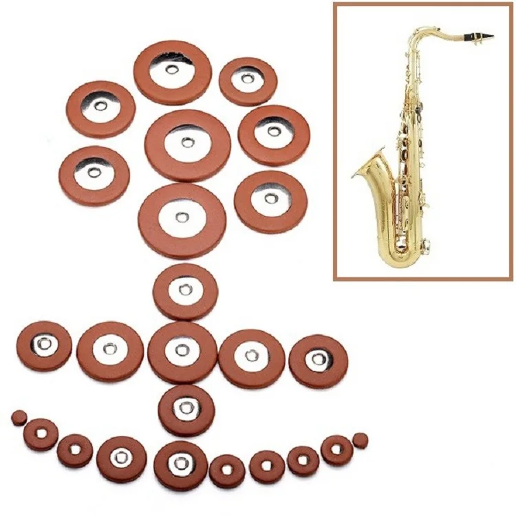 China Manufacturer 25pcs Tenor Alto Saxophone Pad Buy Saxophone Pad,25pcs Tenor Alto Saxophone