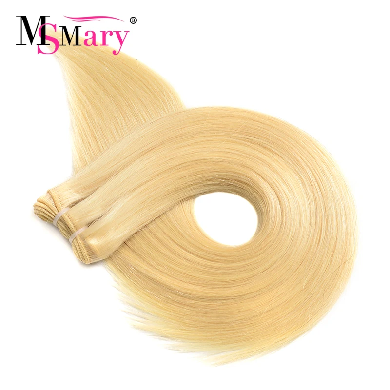 

Excellent Color 613 Honey Blonde Real Remy Cuticle Aligned Hair Weave Human Hair Extension Virgin Brazilian Hair Bundles, 613 blonde hair