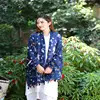 Magpie printed lady cotton scarf tassel scarf refining printed scarf