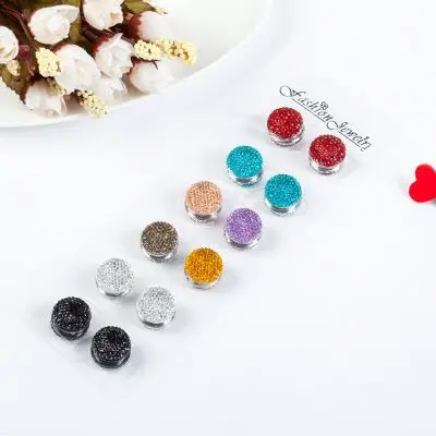 

Trend Fashion Female Scarf Muslim Sky Star Magnetic Button Brooch For Jewelry Accessories, Picture shows