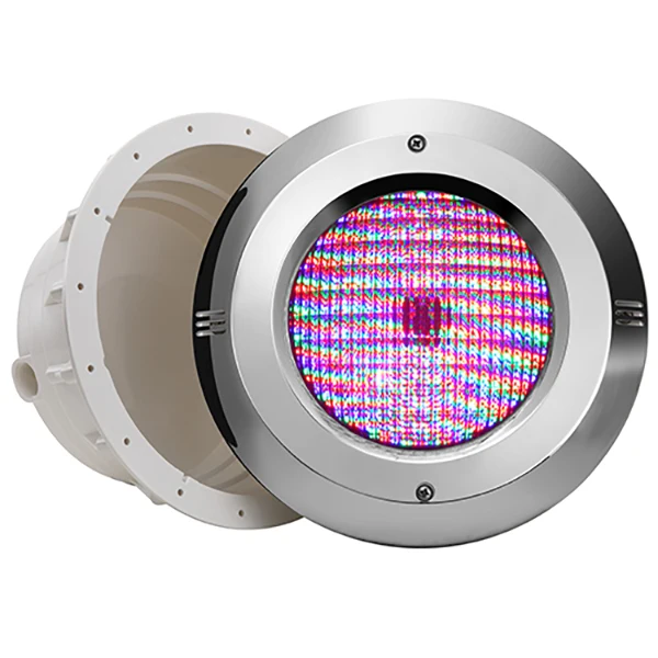 38W RGB AC12V Underwater Recessed Light For Fiber Swimming Pool Led Light