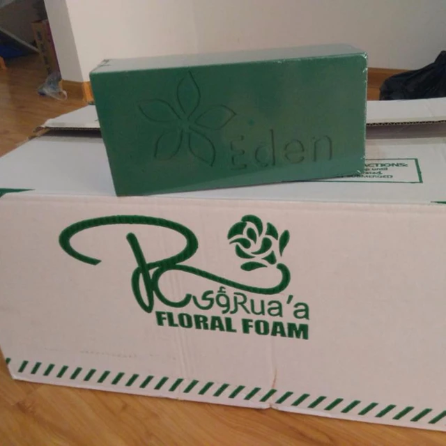 oasis green color fresh floral foam for wedding ceremony and