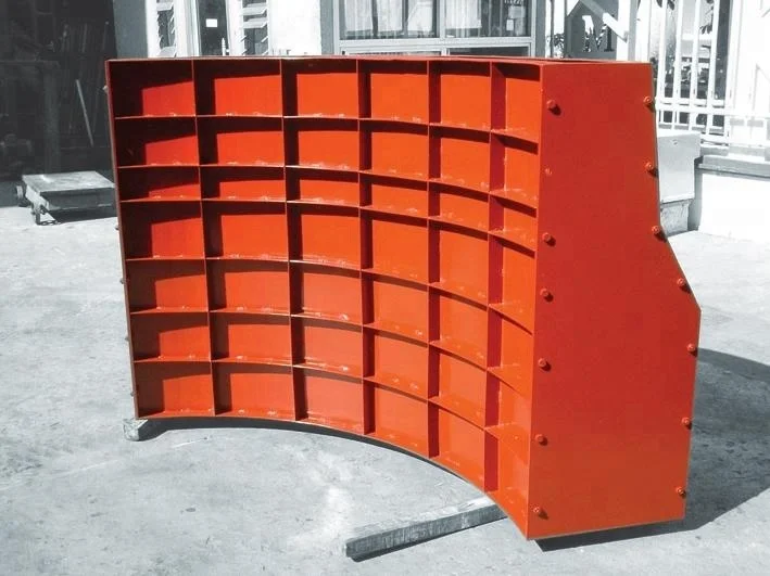
Customized U Ditch Adjustable Square Steel Mold formwork Mould For Concrete Column Construction Building 