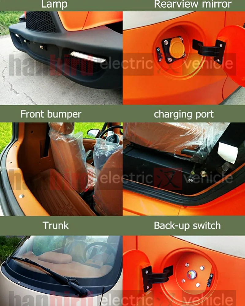 Chinese Electric Car with 4000W Motor for Adult