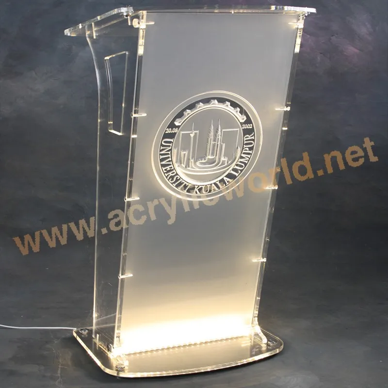 Acrylic Lectern - Eco-Friendly, Durable, and Versatile