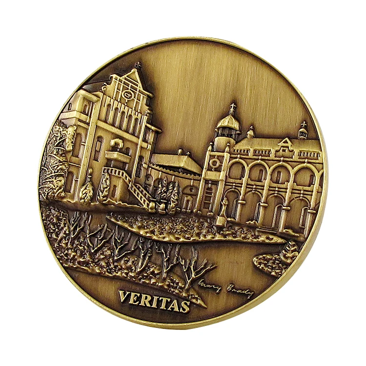 China Supplier Make Your Own Metal Bronze Coin Custom Buy Bronze Coin