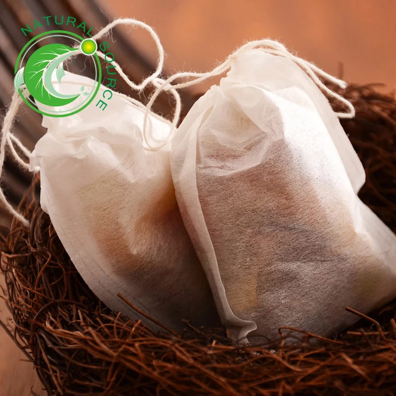 20*25cm Recyclable Drawstring Tea Bag Empty Pure Cotton Gauze Spice Bag