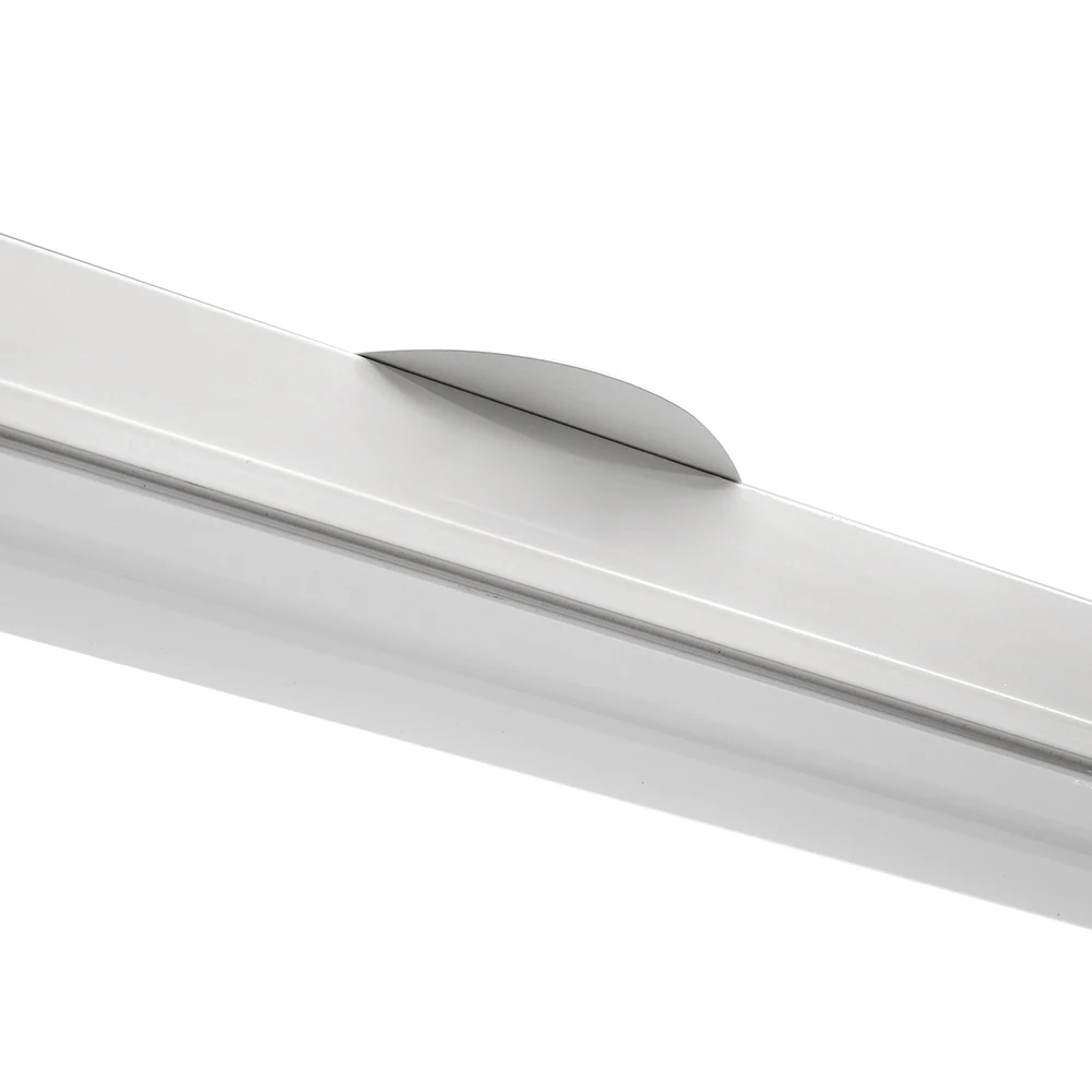 Various shapes linkable recessed led linear light for shop/office lighting