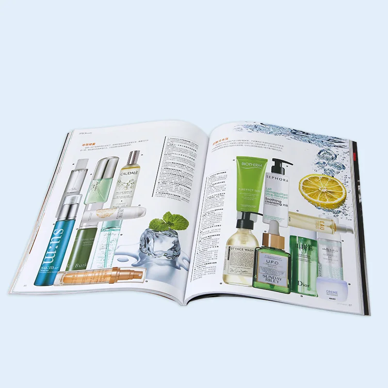 
Cheap and short run catalog printing service in China 