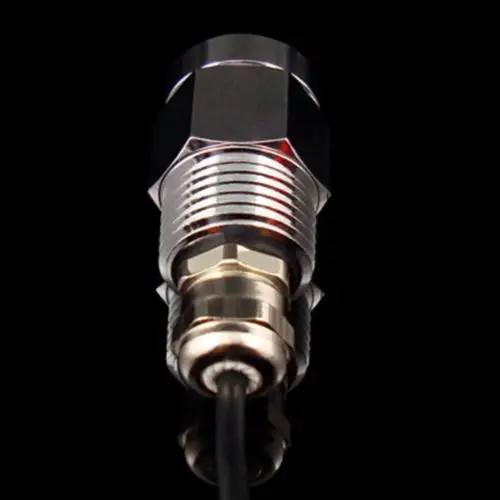 Blue led 1/2" NPT Underwater Yacht Boat Drain Plug Light with connector for fishing