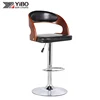 YB-927 High Quality New Design adjustable leather kitchen counter bar stools with back