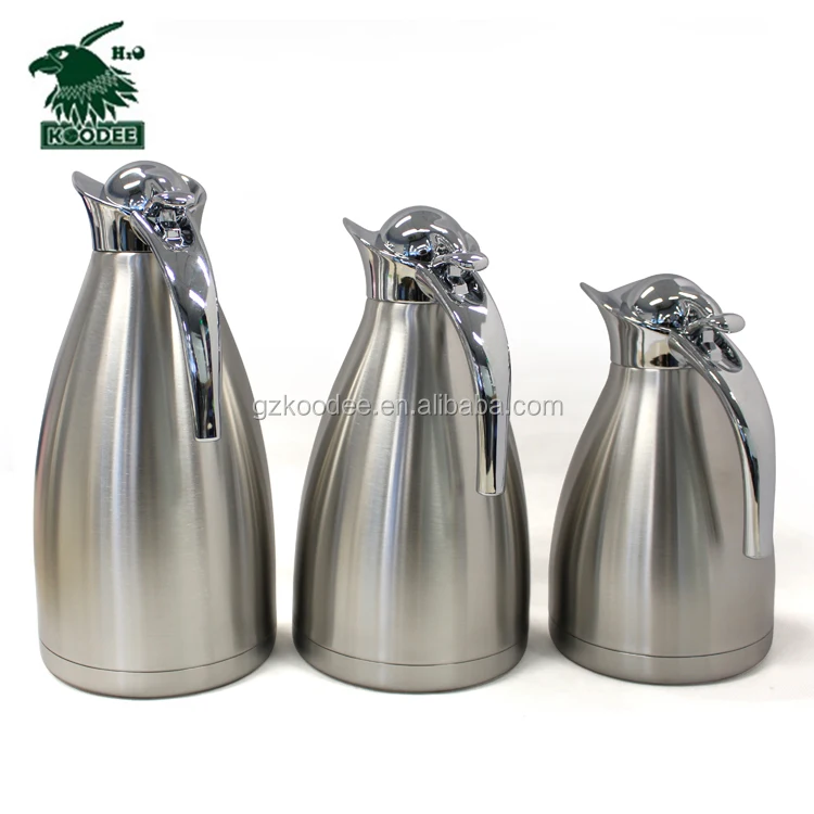 Europe Decoration Stainless Steel Coffee Pot Thermos Vacuum Flask