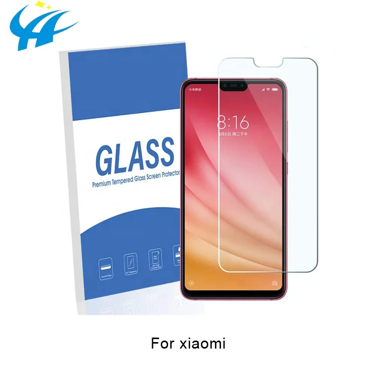 

3 pack phones all brands high clear tempered glass 2.5d screen protector for xiaomi 8 all mobile phone brands