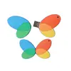 customized usb butterfly shape usb flash memory 8gb