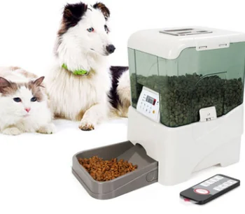 New Infrared Remote Controller Ac Power Pet Bowl Lcd Display