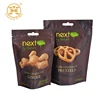 UV Coated Matt Printing Aluminum Plastic Laminated Stand Up Pouch Bags For Chocolate Nuts