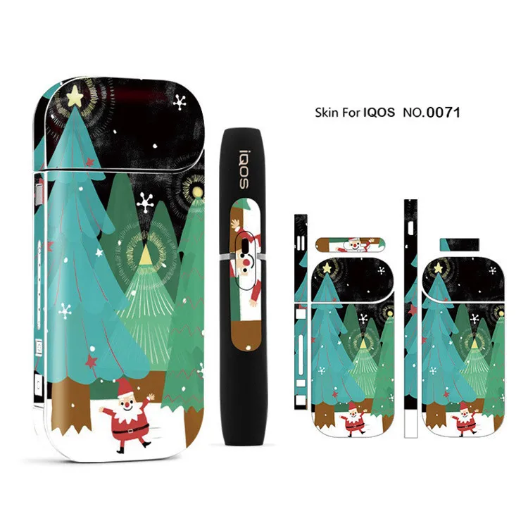 

2018 Newest Custom 520 Designs Electronic Cigarette Sticker Protective Sticker IQOS Wrap / IQOS Skin / IQOS Sticker, N/a