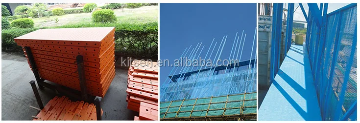 Efficient Mast Climbing Work Platform / Climbing Scaffold for Construction Access