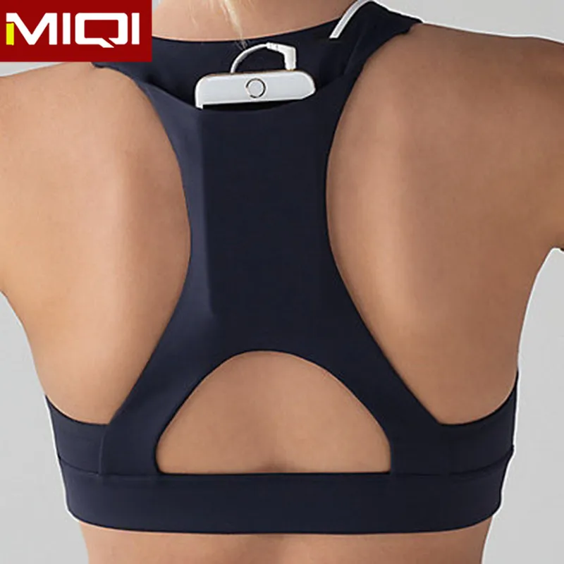

Wholesale Custom Fitness & Yoga Wear Sportswear Compression Type Fitness Wear Women Pocket Sports Bras, More than 70 different colors