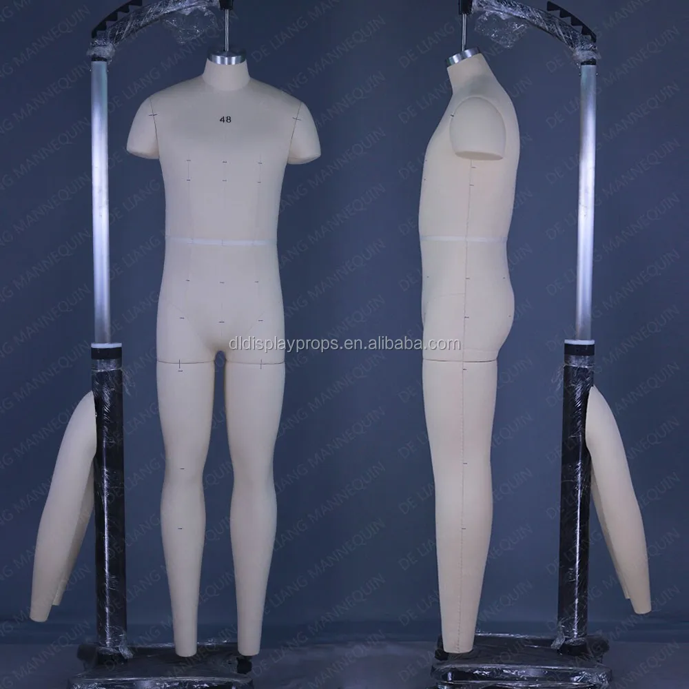 Men Full Body Tailor Adjustable Dress Form The Range Fashion Movable
