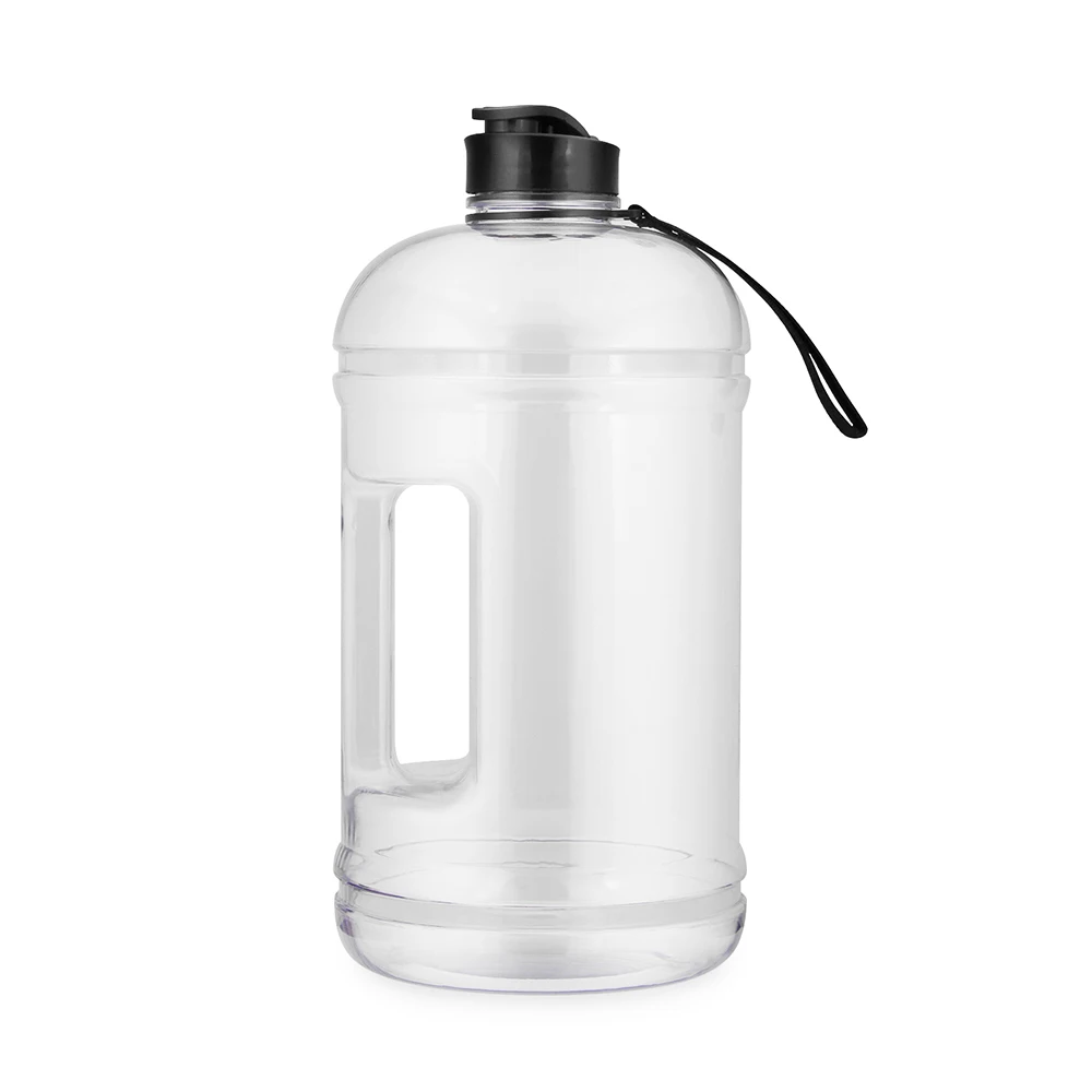 

New arrival one gallon/3.7L BPA free gym water bottle with silica ring