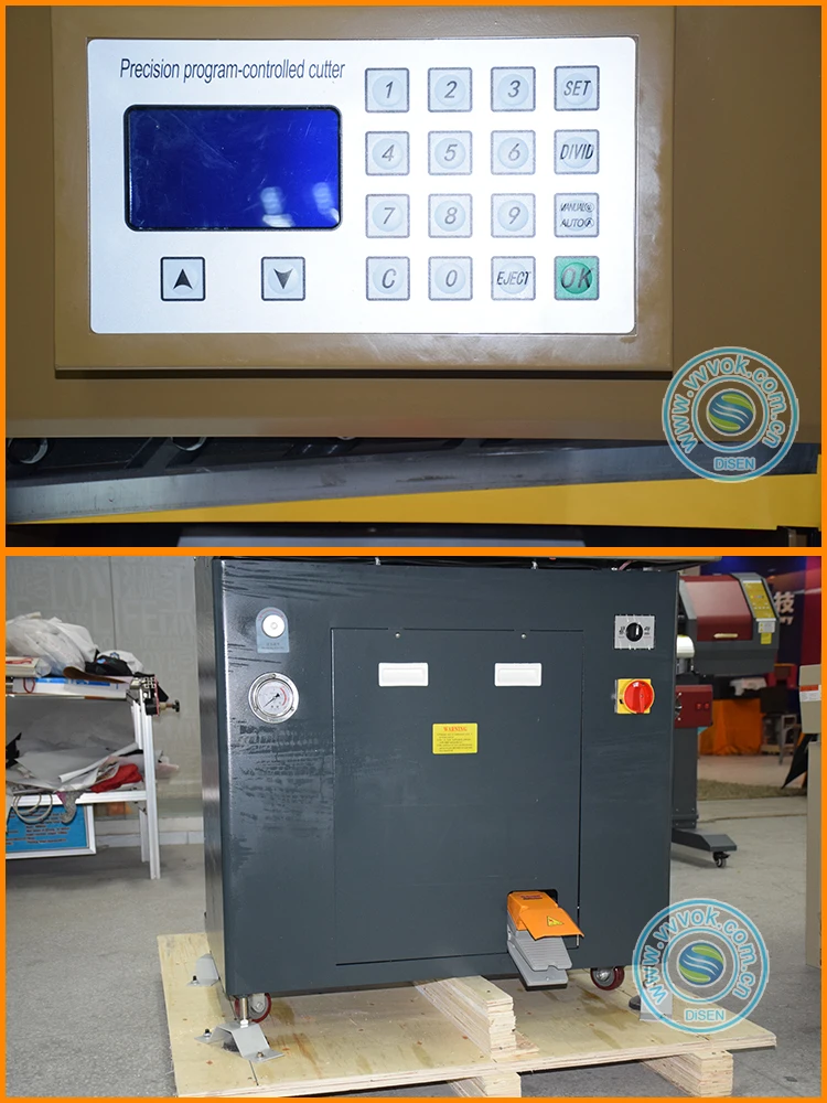 Automatic Quilling Money Cutter Paper Machine Hydraulic Program Control