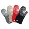 kitchen cotton oven glove mitts and pot holder group 2 pcs with silicone printing