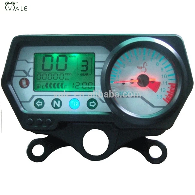 Cg125 Lcd Motorcycle Digital Speedometer Buy Motorcycle Meter