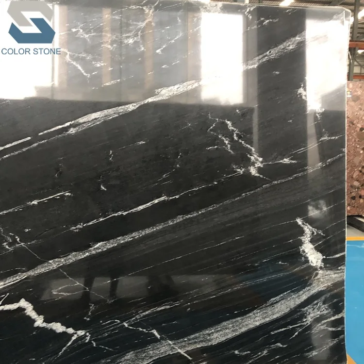 Polished Black Horse Granite Slabs Black Granite Price M2 Buy Black