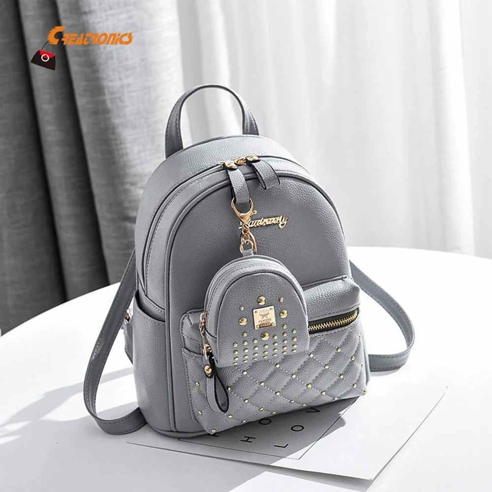 

Good Quality Lady Backpack Bag Mini Leather School Backpack Manufacturers