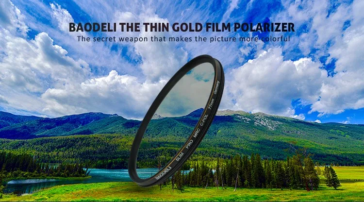 Baodeli Slim Cpl Circular Polarizing Camera Filter