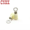 High Quality Factory spring terminal block screw circular pre-insulated copper brass ring rvl5.5-4 terminals