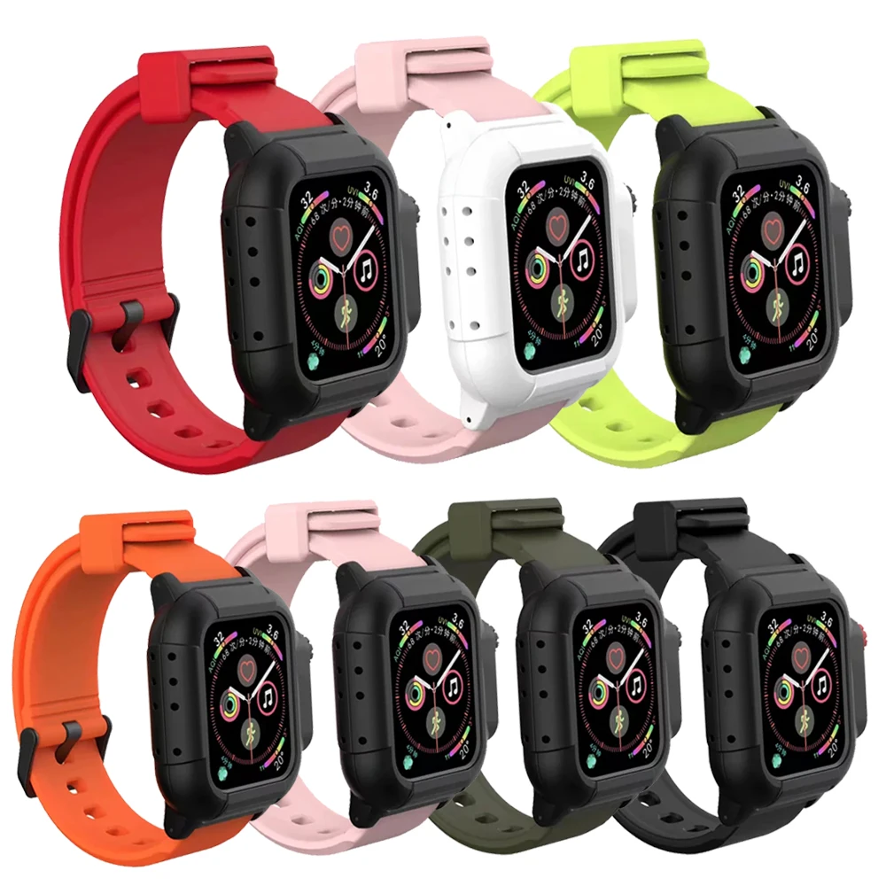 

Silicon Bands Water Proof Watch Bands Strap For Apple Watch Bands 42mm, Colors as photo shown