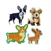 Fashion design Nylon Yarn self-adhesive embroidery patch
