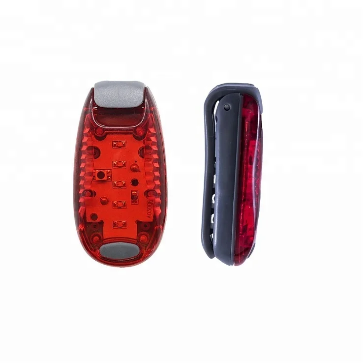 

Bicycle Road Warning Flash Strobe Light Led Bike Rear Clip On Safety Light