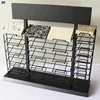 High quality metal sample quartz stone display rack stand for show
