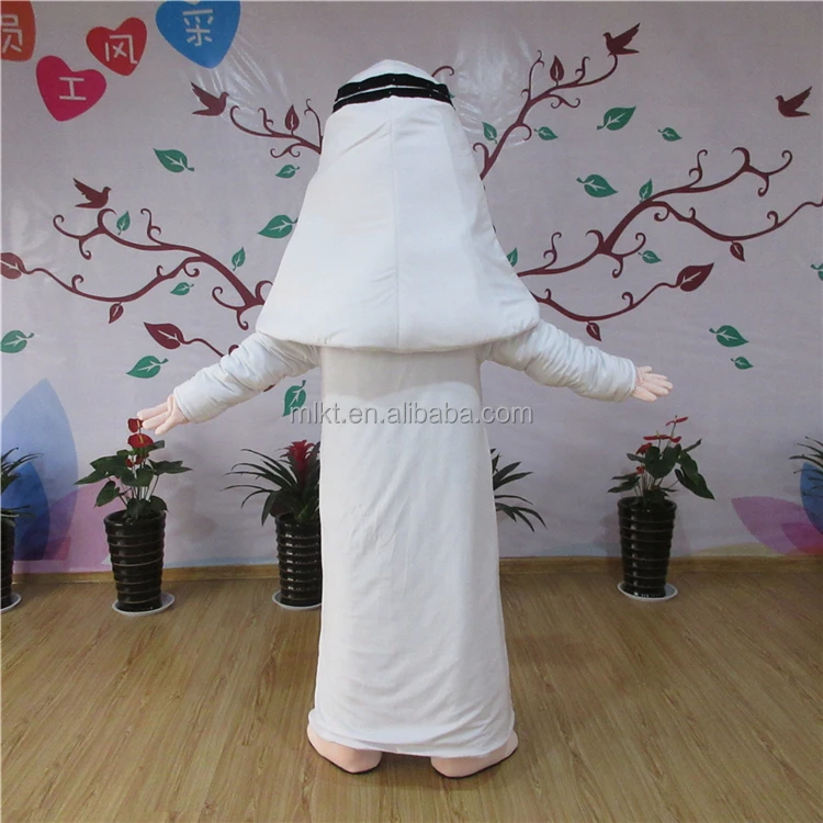 
Cartoon character arabian father mascot costume for sale 