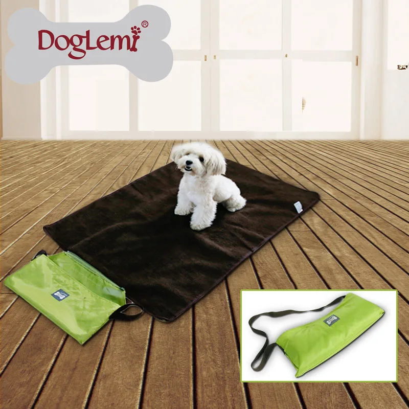 Pet Dog Bed Outdoor Portable Blanket Medium Large Dog Travel Blanket