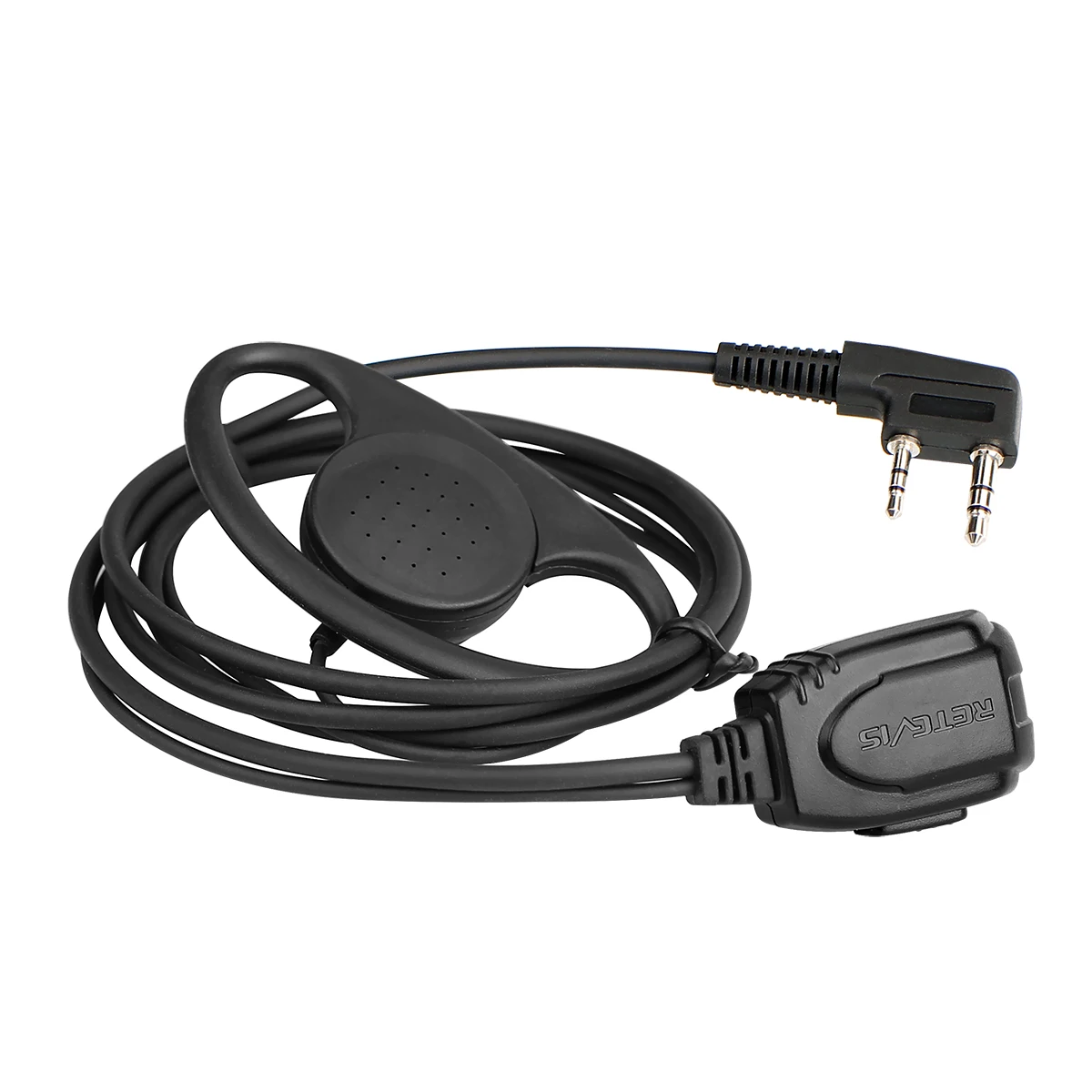 Cheap 2pin Earhook Walkie Talkie Earpiece For Retevis H777/rt3/rt5r