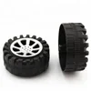 2.9*47mm rough grain road wheel DIY technology small production model toy car plastic wheel