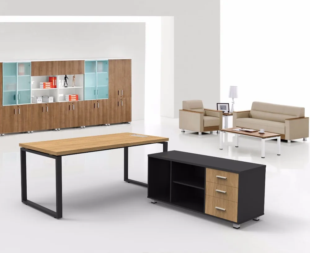 China Office Furniture Design Metal Table Frames Executive Office Table