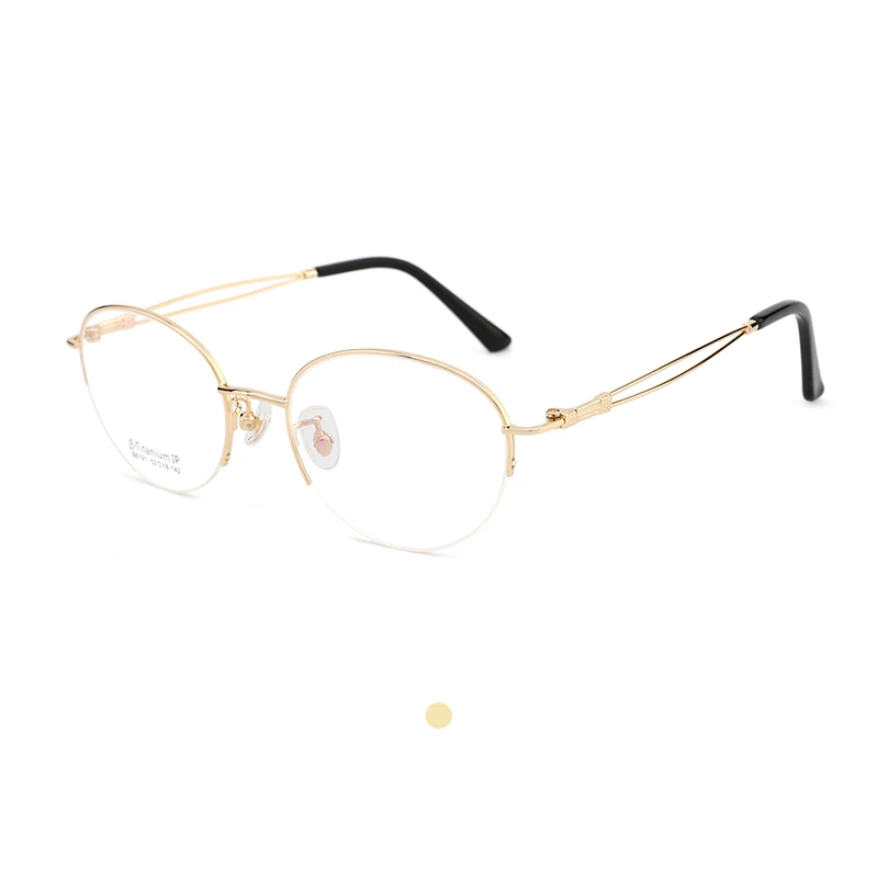 

Wholesale Optical titanium frame glasses, As shown