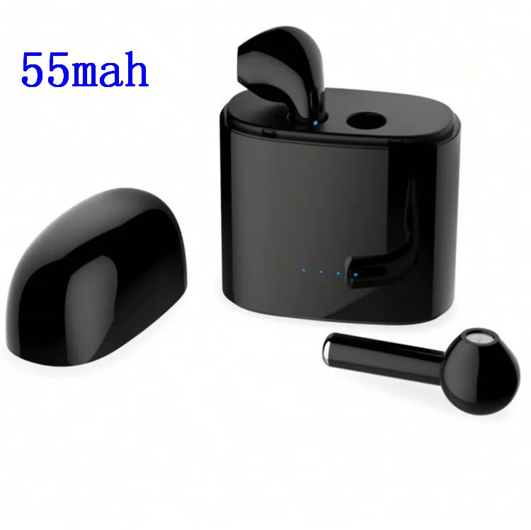 

best selling products 2018 in usa case charge in-Ear Earphones tws i7s , wireless bluetooth earphones