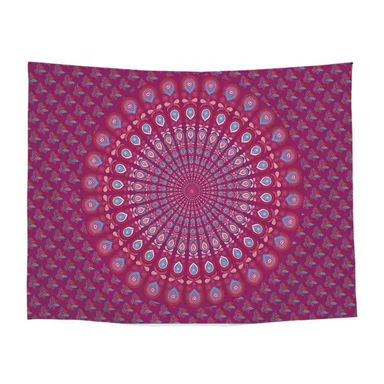 
Good quality sales promotion tapestry support custom bohemia India mandala wall tapestry 